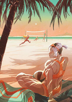 Sand! I love sand!! | Jokerita